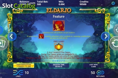 Скрин6. Eldario слот