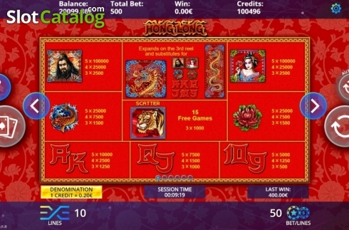 Скрин4. Hong Long слот