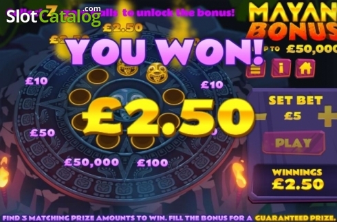 Скрин3. Mayan Bonus слот