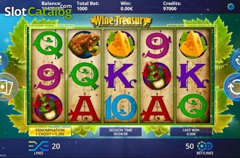 Скрин2. Wine Treasury слот