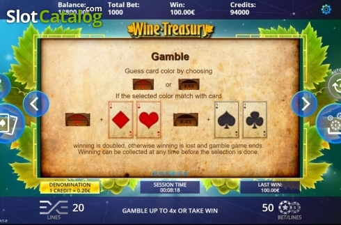 Скрин7. Wine Treasury слот