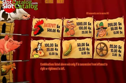 Скрин3. Animal Farm слот