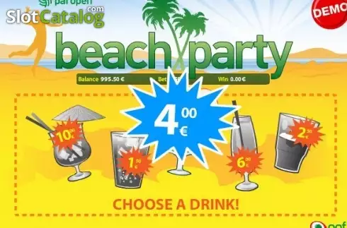 Скрин4. Beach Party (PAF) слот