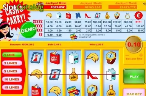 Скрин4. Cash & Carry слот