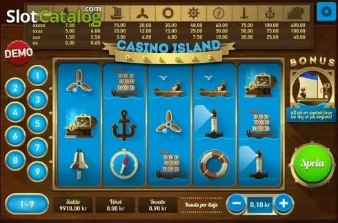 Скрин3. Casino Island Deluxe слот