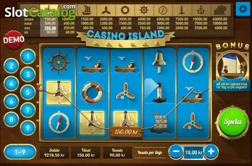 Скрин6. Casino Island Deluxe слот