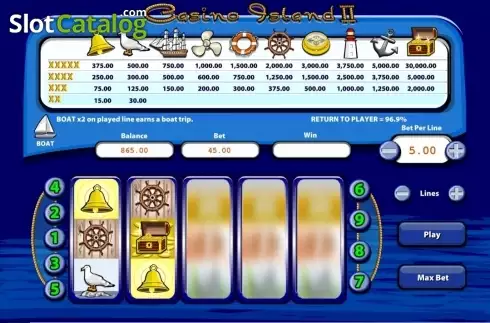 Скрин3. Casino Island II слот