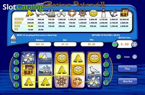 Скрин4. Casino Island II слот