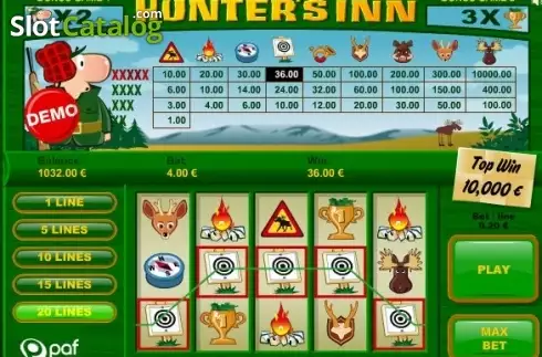 Скрин2. Hunter's Inn слот
