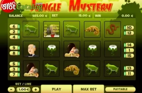 Скрин4. Jungle Mystery (PAF) слот