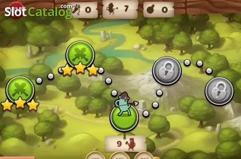 Скрин7. Little Big Heroes слот