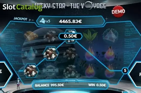 Скрин3. Lucky Star The Voyage слот