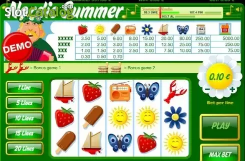 Скрин2. Nordic Summer слот