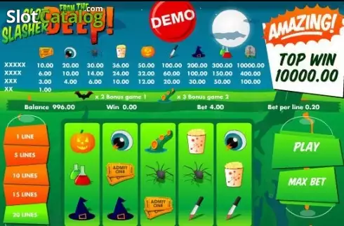 Скрин2. Slot Slasher слот