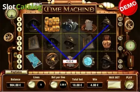 Скрин3. Time Machine (PAF) слот