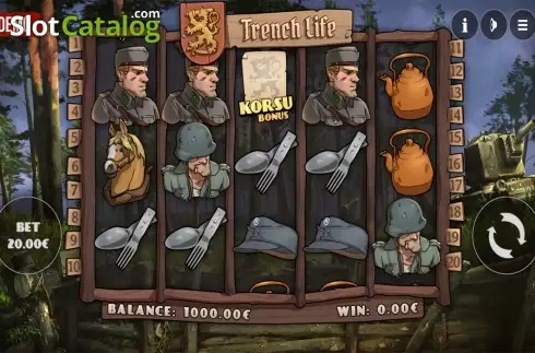 Скрин2. Trench Life слот