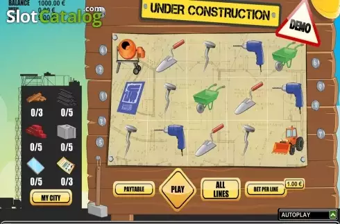 Скрин2. Under Construction (PAF) слот