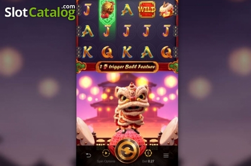 Скрин2. Prosperity Lion слот