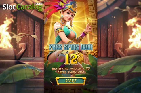 Скрин6. Treasures of Aztec слот