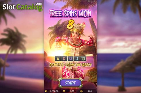 Скрин7. Bali Vacation Infinity Reels слот