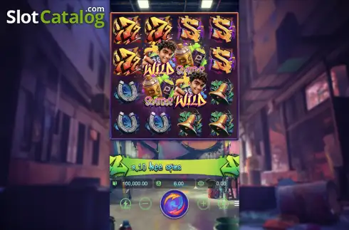 Скрин2. Graffiti Rush слот