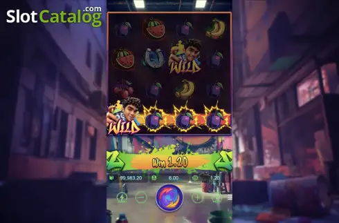 Скрин3. Graffiti Rush слот
