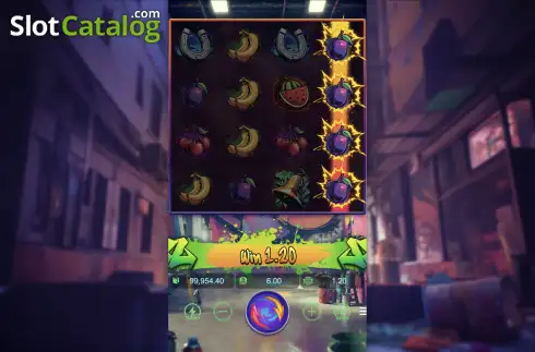 Скрин4. Graffiti Rush слот
