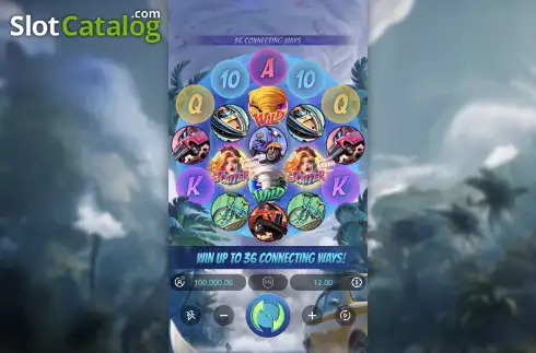 Скрин2. Tornado Rampage слот