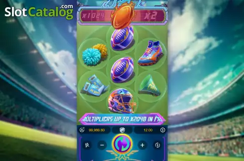Скрин2. Touchdown Wins слот