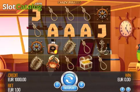 Скрин2. Crazy Pirates слот