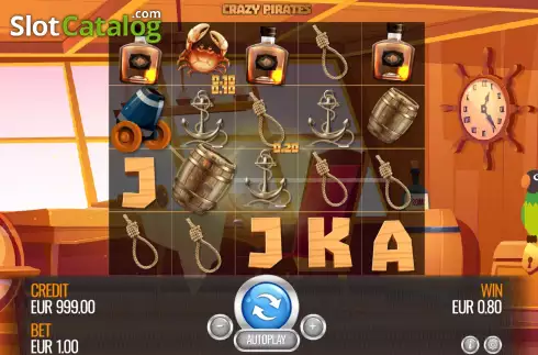 Скрин3. Crazy Pirates слот