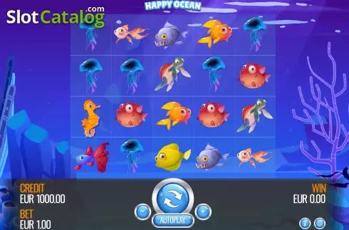 Скрин2. Happy Ocean слот