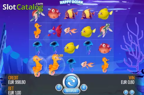 Скрин3. Happy Ocean слот