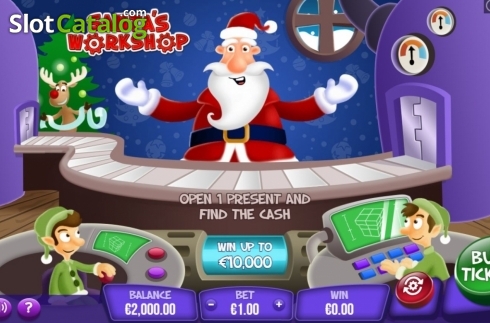 Скрин2. Santa's Workshop (Wizard Games) слот