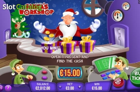 Скрин3. Santa's Workshop (Wizard Games) слот