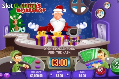 Скрин4. Santa's Workshop (Wizard Games) слот