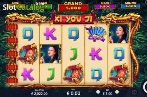 Скрин6. Xi You Ji слот