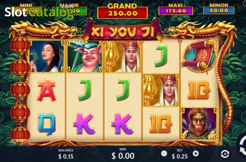 Скрин2. Xi You Ji слот