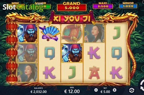 Скрин5. Xi You Ji слот