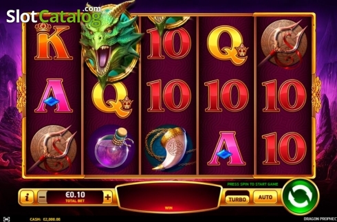 Скрин2. Dragon Prophecy слот