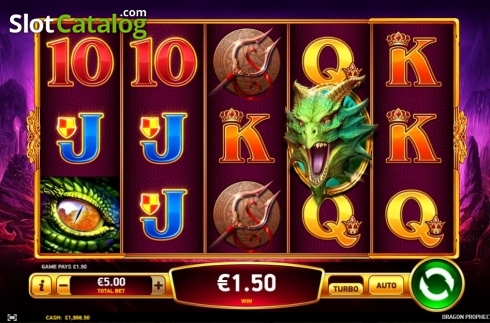 Скрин3. Dragon Prophecy слот