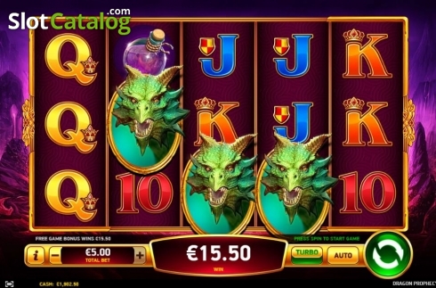 Скрин4. Dragon Prophecy слот
