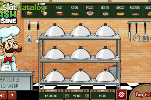 Скрин2. Cash Cuisine Scratch слот