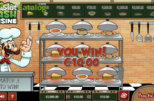 Скрин4. Cash Cuisine Scratch слот