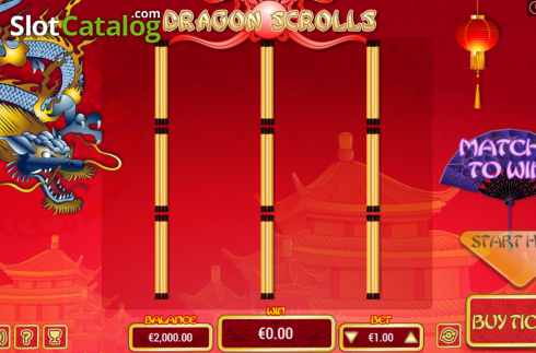 Скрин2. Dragon Scrolls Scratch слот