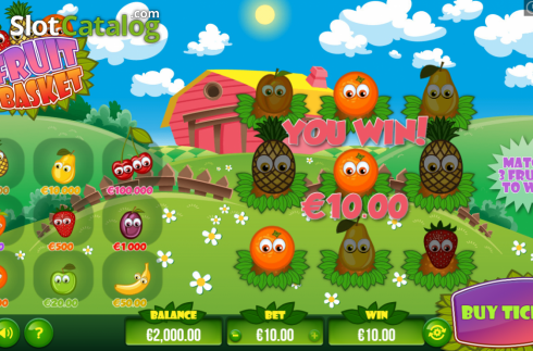 Скрин4. Fruit Basket Scratch слот