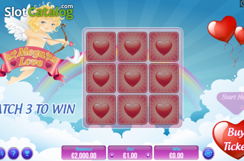 Скрин2. Mega Love Scratch слот