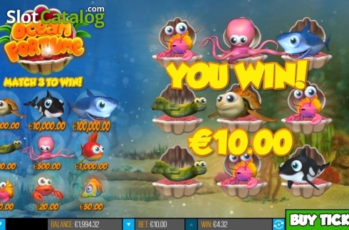 Скрин4. Ocean Fortune Scratch слот