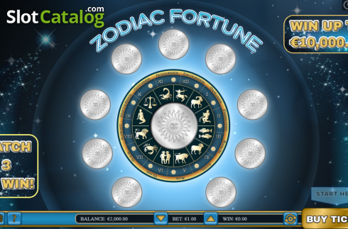 Скрин2. Zodiac Fortune Scratch слот