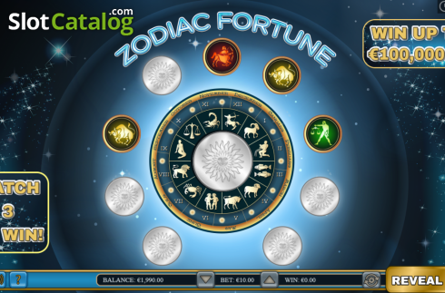 Скрин3. Zodiac Fortune Scratch слот